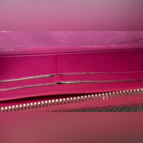 Chanel Pink Caviar Zip Around Quilted Leather Zip Around Long Wallet - Picture 7 of 16